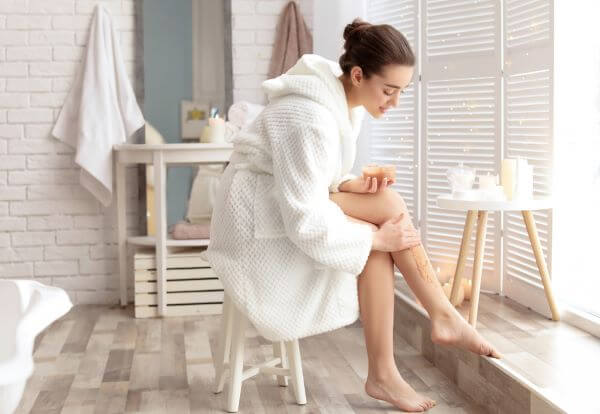 طرز استفاده از اسکراب بدن